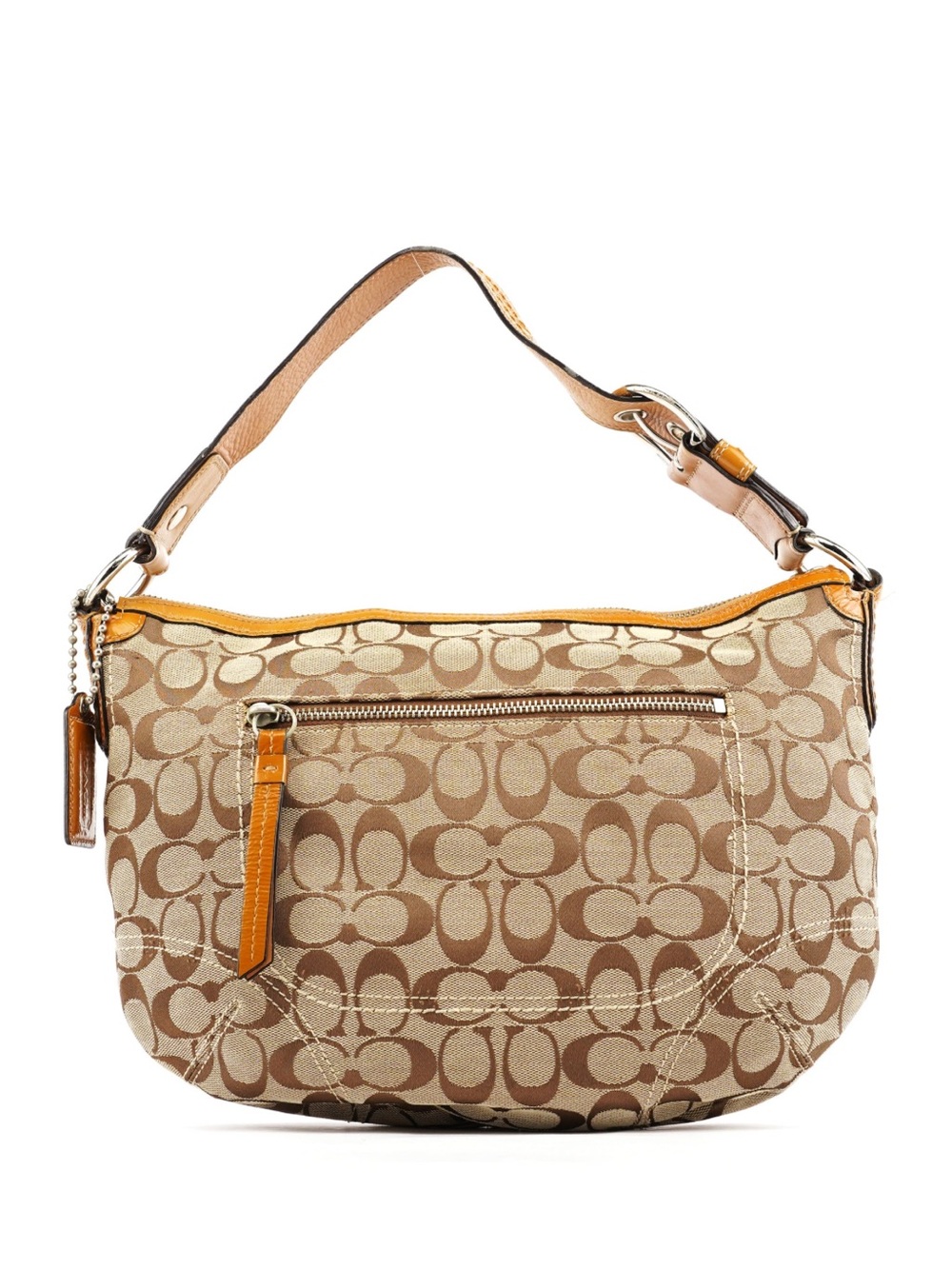 Y2K Coach Signature SoHo Large Hobo Handbag Boho-Chic Utility